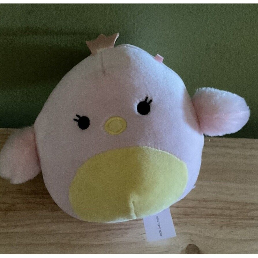 Original Squishmallow‎ Harmony The Chicken, Pink, 5 In No Tag
